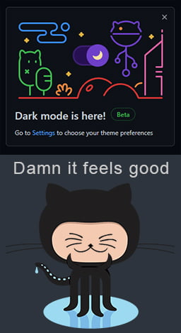Finally Github has dark mode - 9GAG