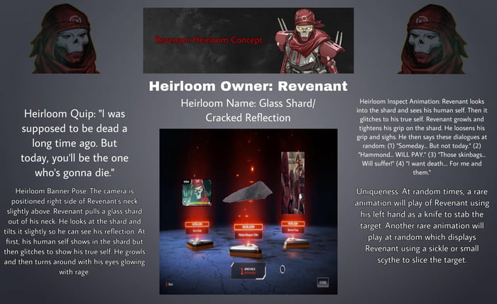 Revenant Heirloom Concept 9gag