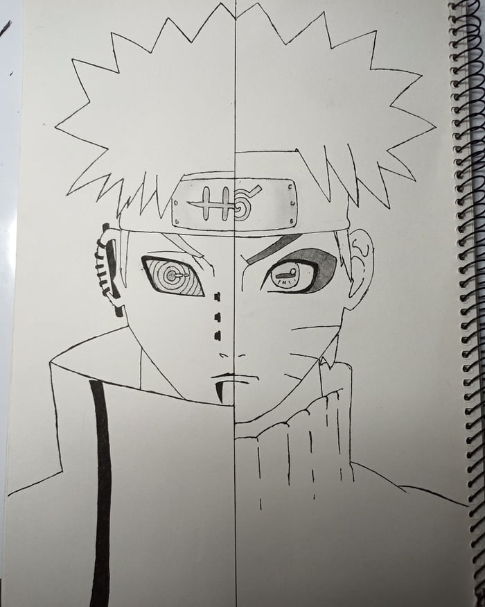 My Pain Drawing!! | Naruto Amino
