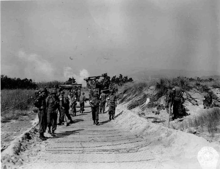 Pampelonne Beach, France .August 15th, 1944.Only hours after landing in ...