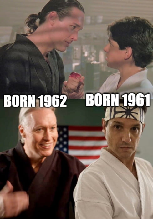 Ralph Macchio Is Actually Older Than Thomas Ian - 9gag