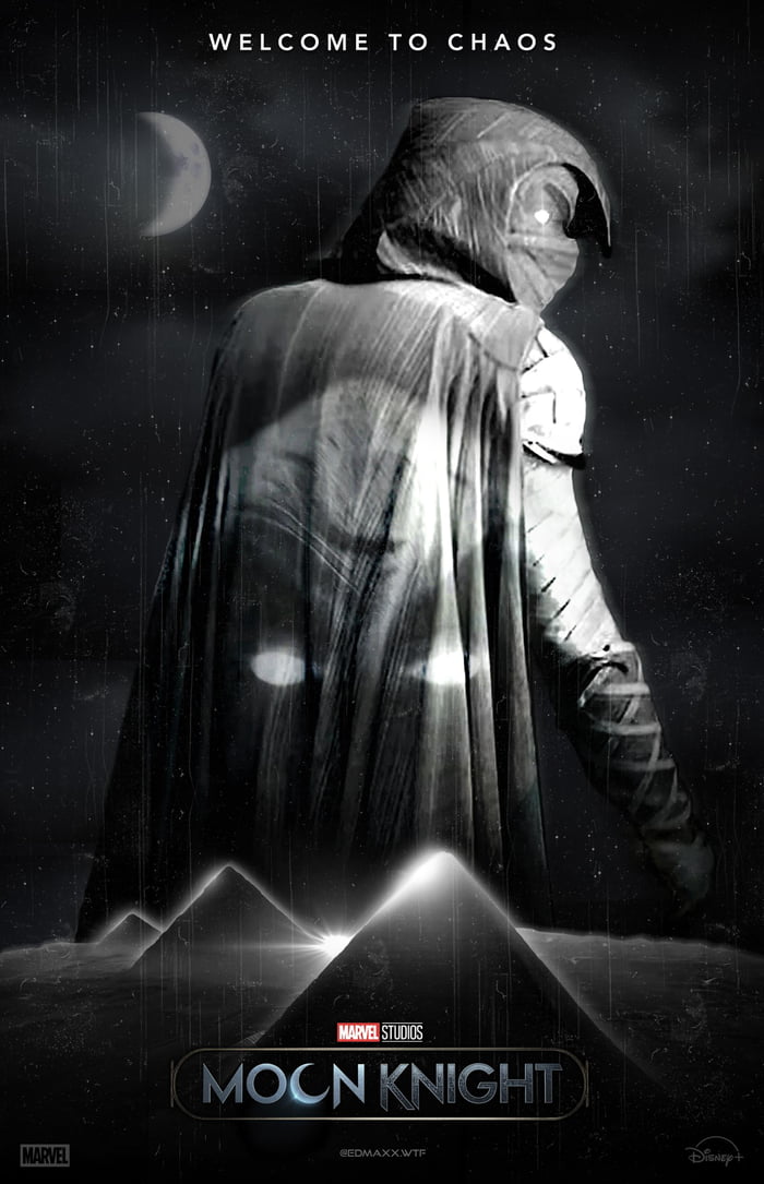 Moon Knight poster artwork I've made insipired by the last trailer - 9GAG