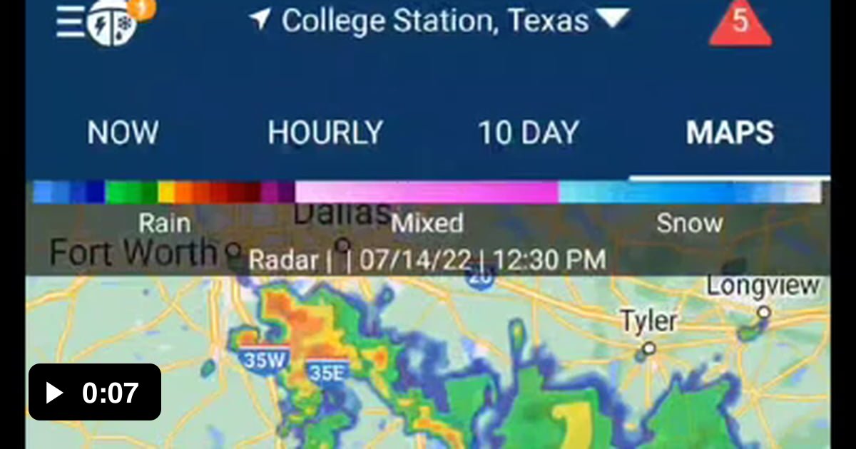 We haven't had any rainfall in 1.5 months. This was the first day where