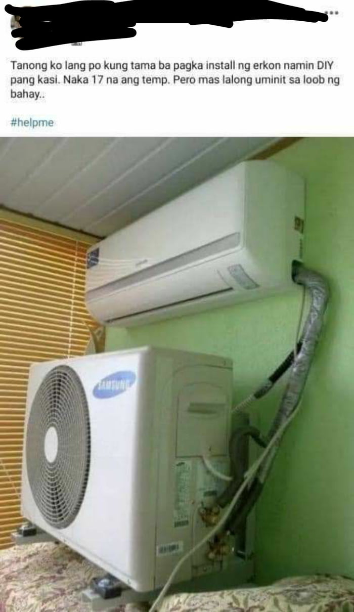 Translation can anyone tell me if I did it right? Installed the air