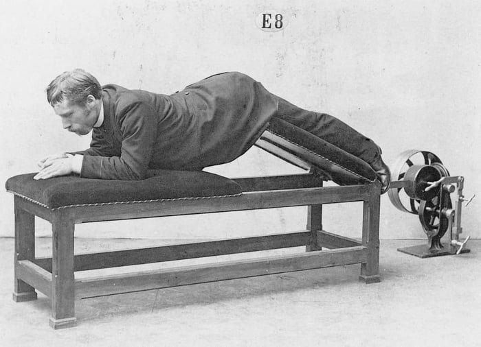 Gym Machine from the 1890s 9GAG