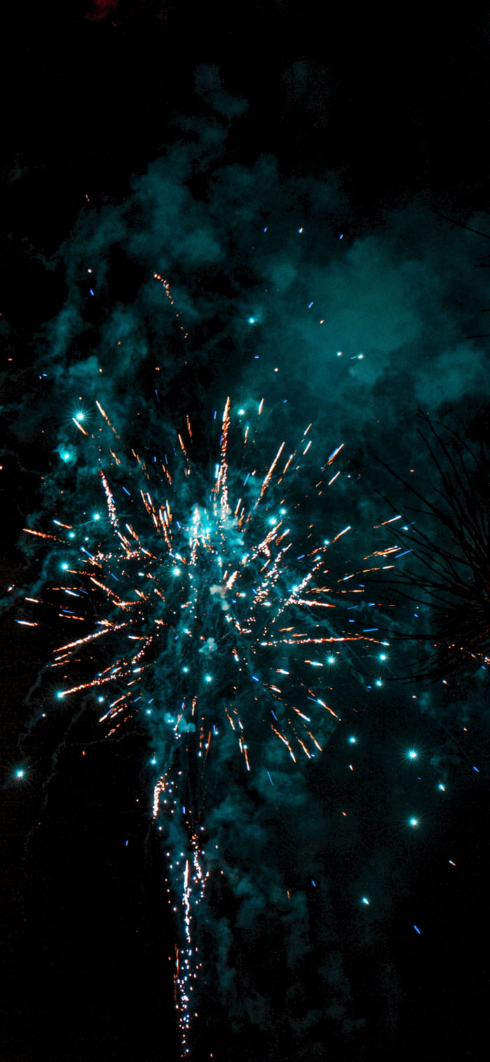 blue fireworks tumblr