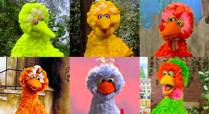 What Big Bird from Sesame St. looks like in other countries - 9GAG