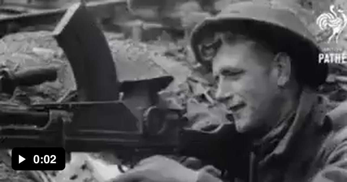 Soldier in trenches 1940, playing with a cat - 9GAG