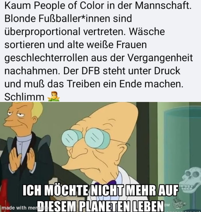 Heutzutage weiß ich nicht ob es zum Provozieren dient, oder tatsächlich