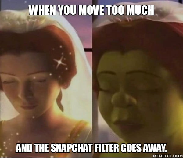 When the filter goes far, far away. - 9GAG