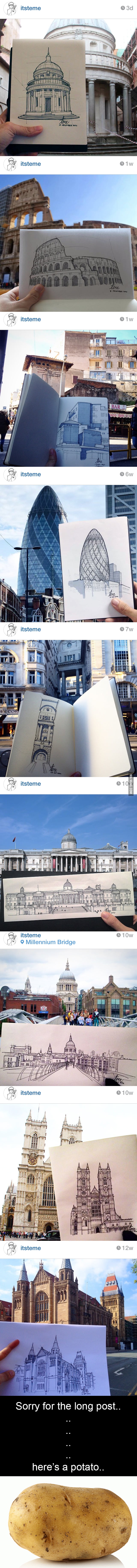 Urban sketching level : asian