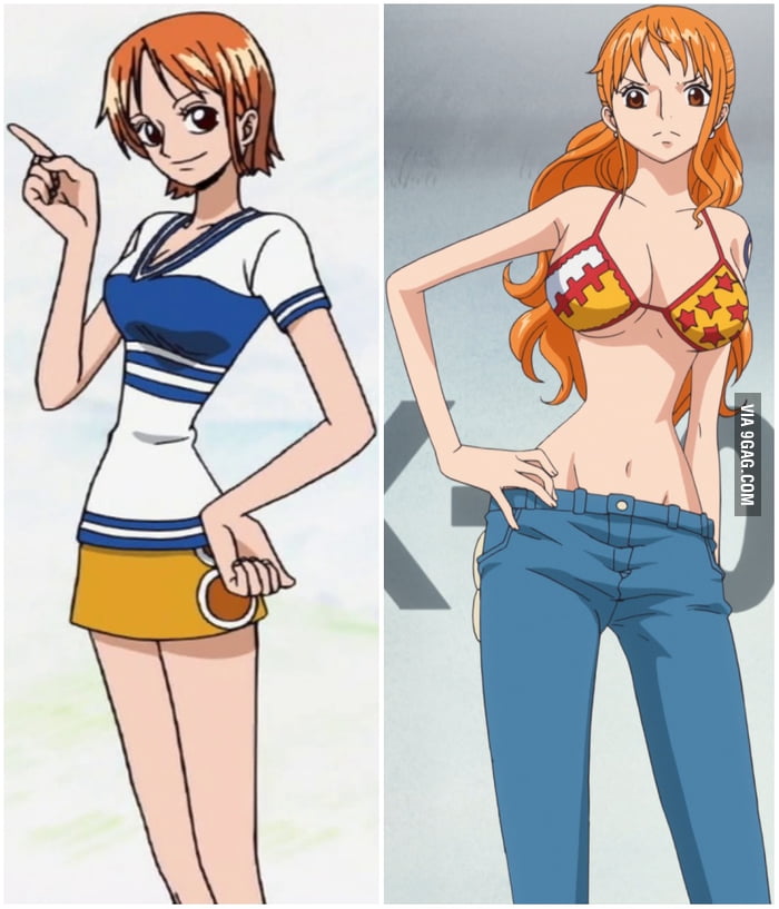 Puberty strikes again (Nami, One piece) - Funny.