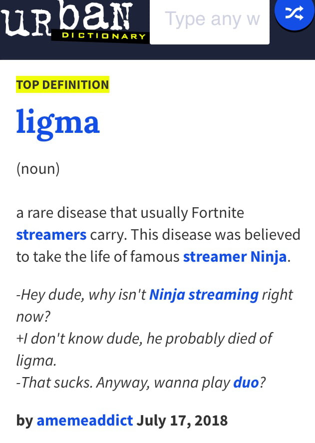 Ligma f**king balls - 9GAG