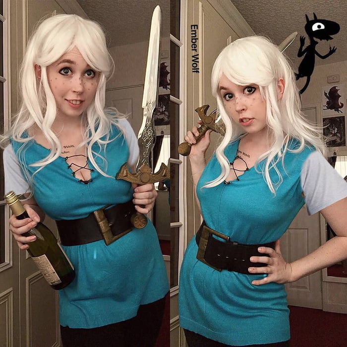 Cosplay ember wolf A gorgeous
