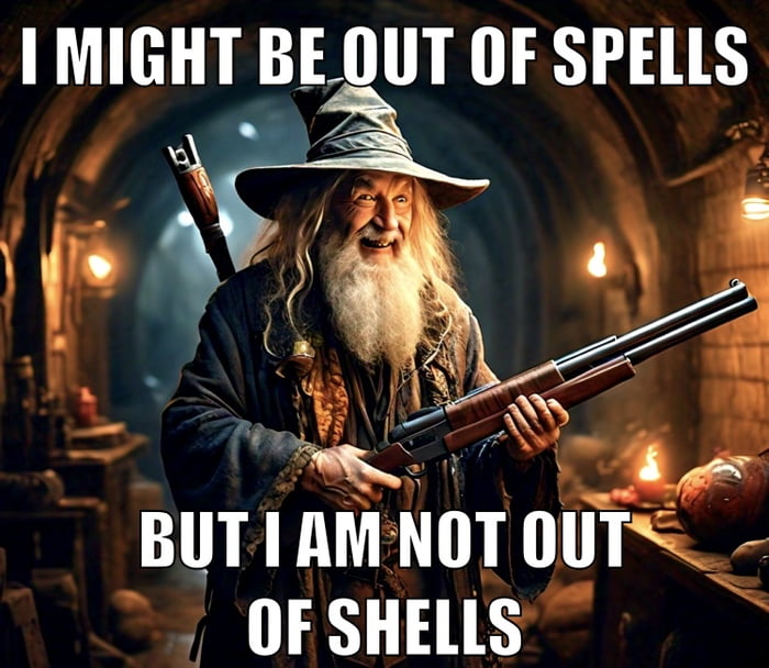 Ready for my new Shellshocked Spell? - 9GAG