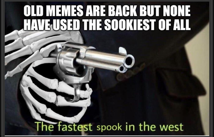 A short and witty title does the spook - 9GAG