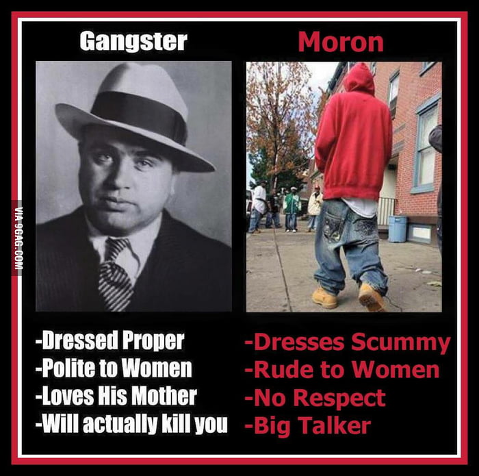 Gangster vs Moron - 9GAG