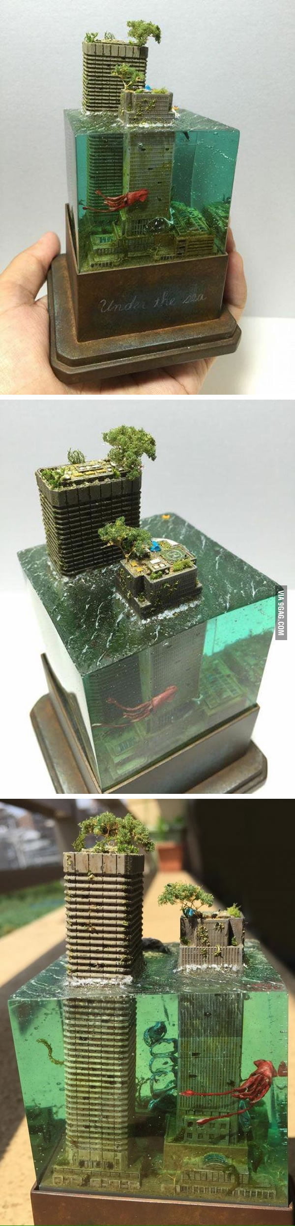 Under the Sea diorama - 9GAG