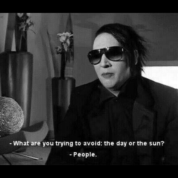 Marilyn Manson is my spirit animal - 9GAG