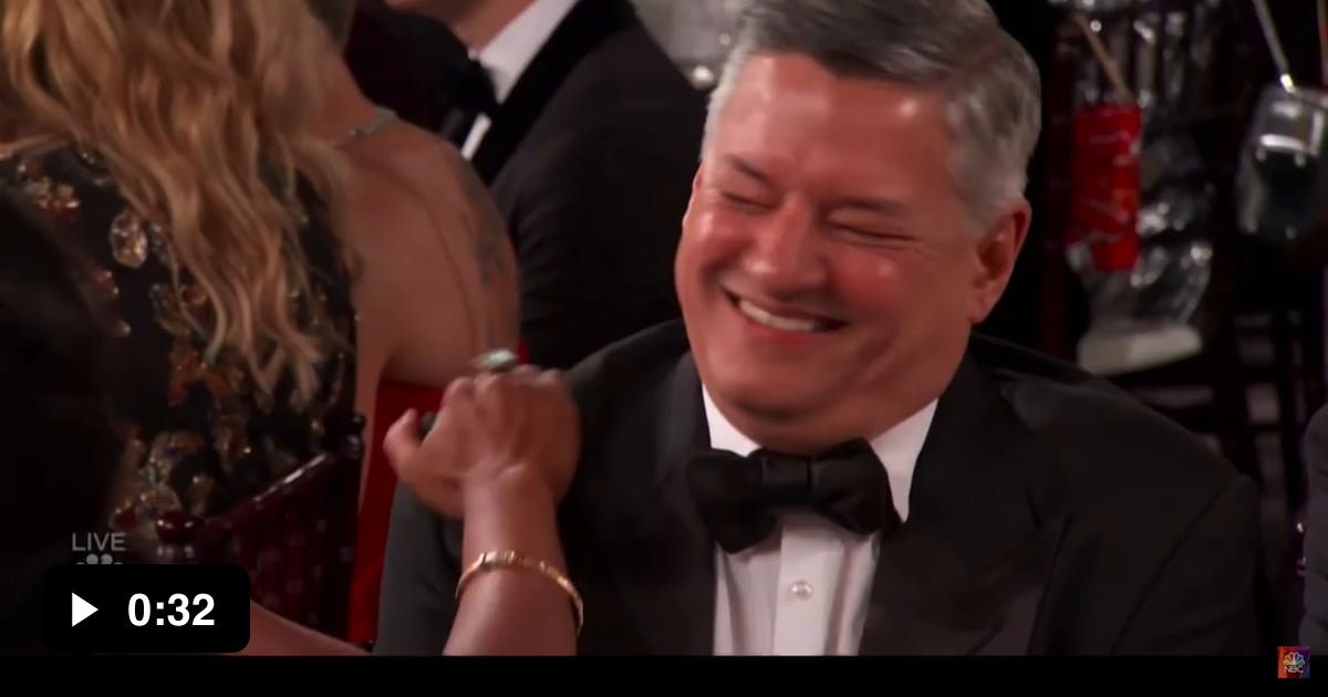 Ricky Gervais at the Golden globes on Epstein (00.32) - 9GAG