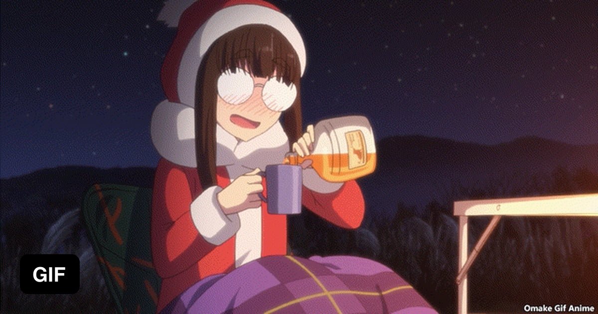 Time To Get In The Holiday Spirits Yuru Camp 9GAG