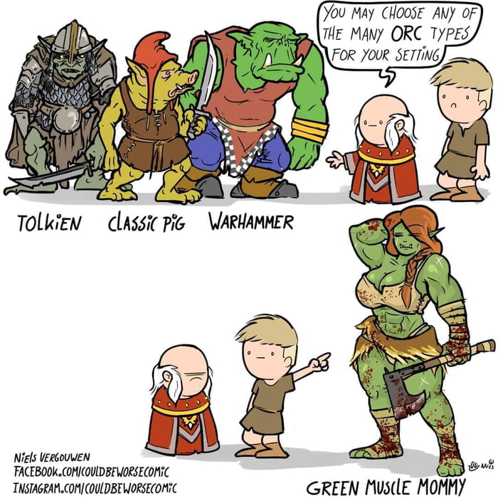 Orc Types 9GAG