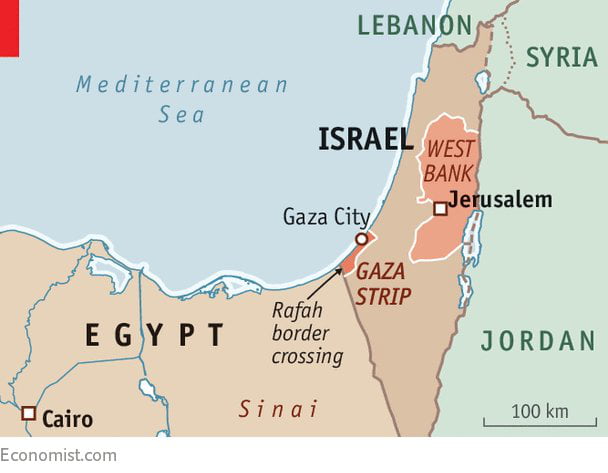 Genuine question, Egypt could theoretically open up the Rafah border ...