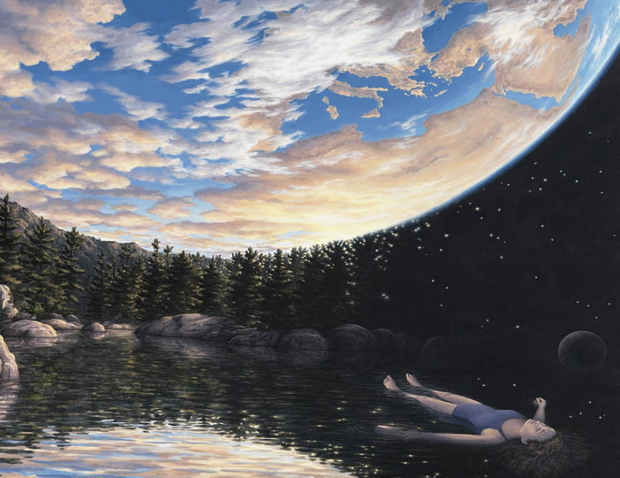 Rob Gonsalves Canadian Painter Of Magic Realism Gag