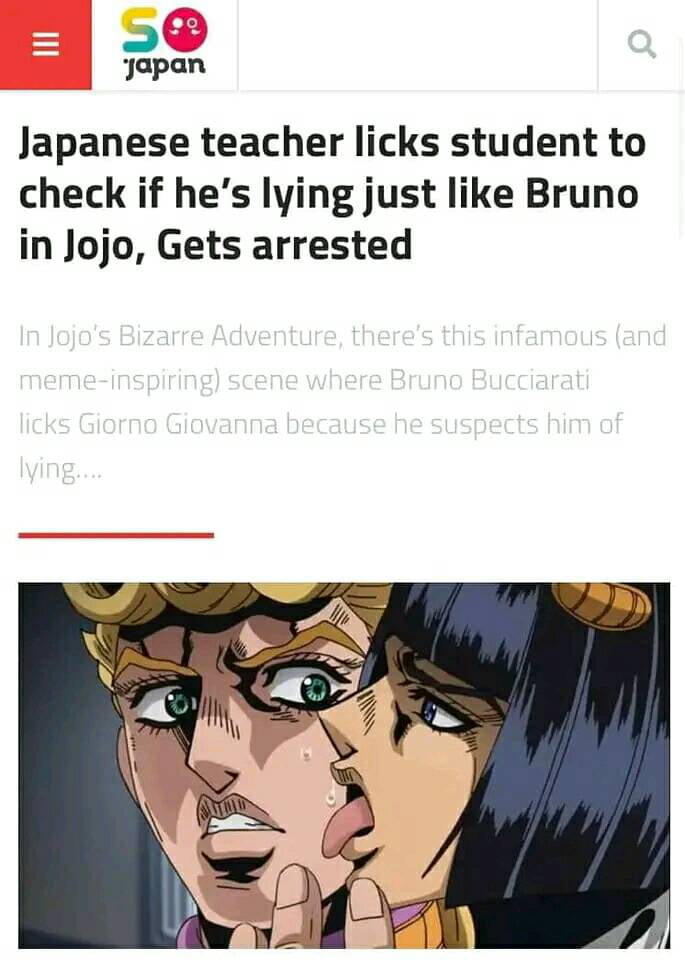 Is this Jojo reference ? - 9GAG