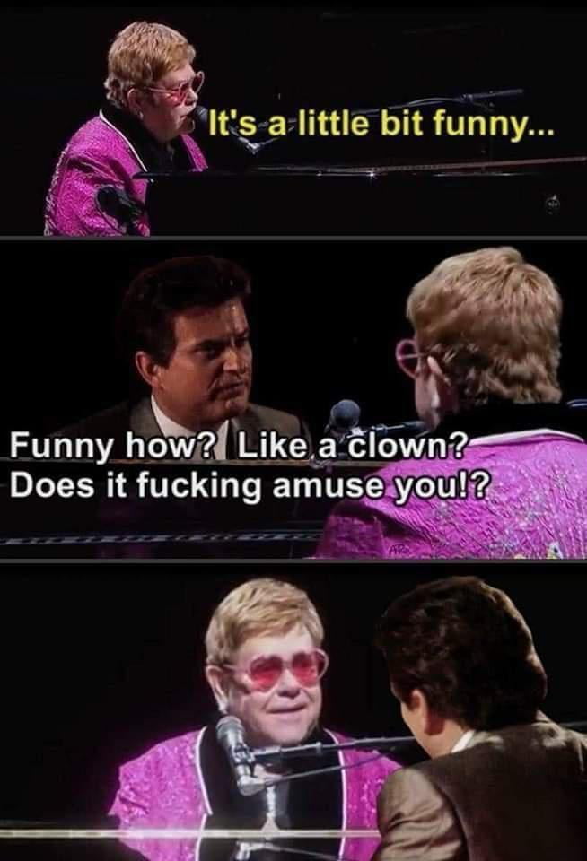 Elton John Is To Be Never Seen In Public Again But The Public Never