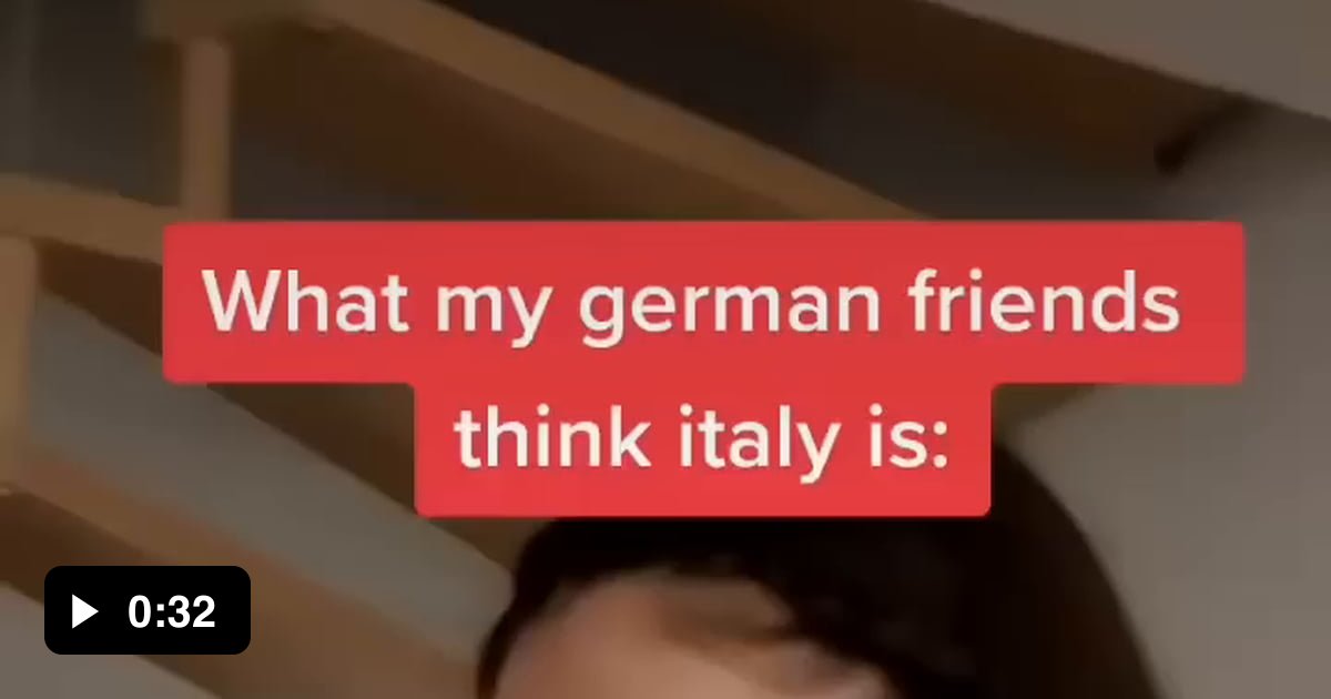 What my german friends think italy is 9GAG