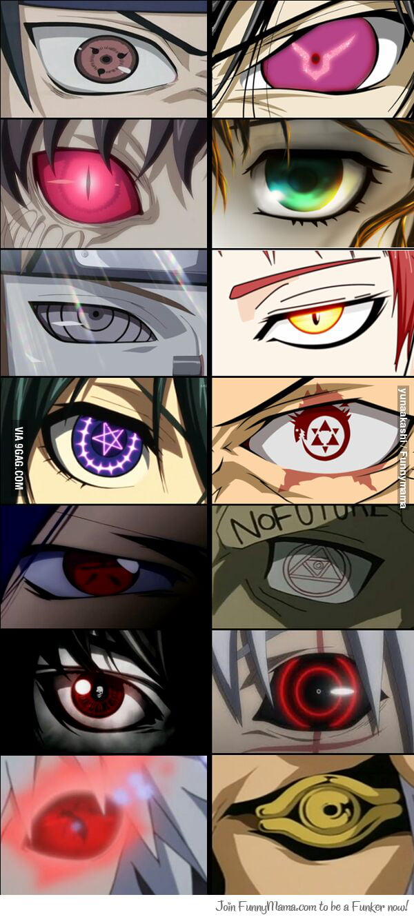 The most powerful eyes in anime - 9GAG