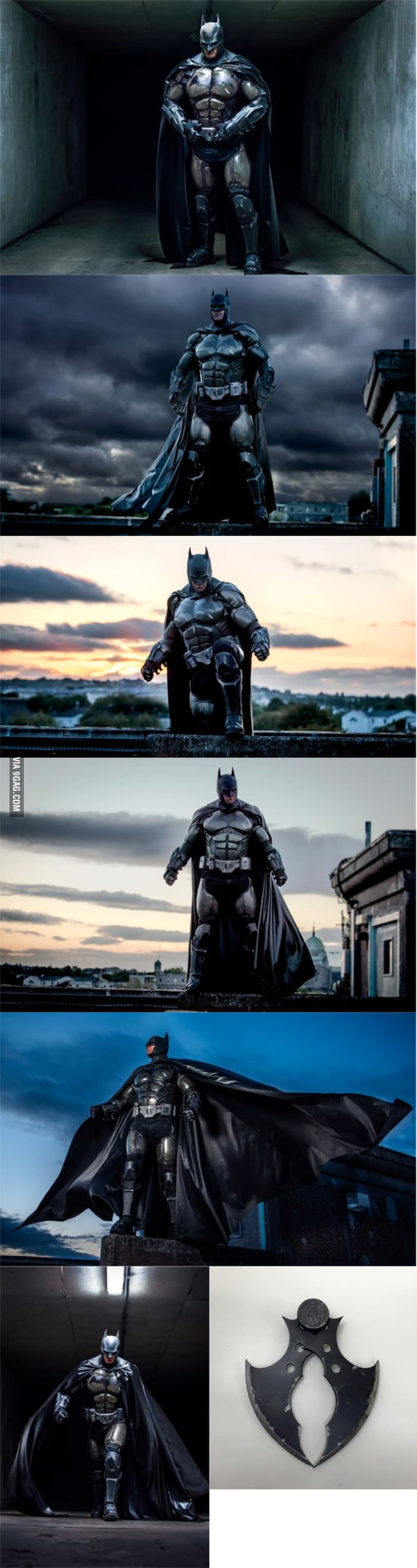 Great Batman cosplay by Julian Checkley - 9GAG