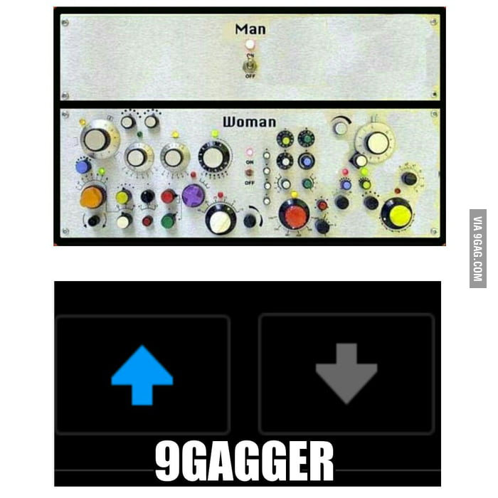 The buttons you have to press to turn on someone - 9GAG