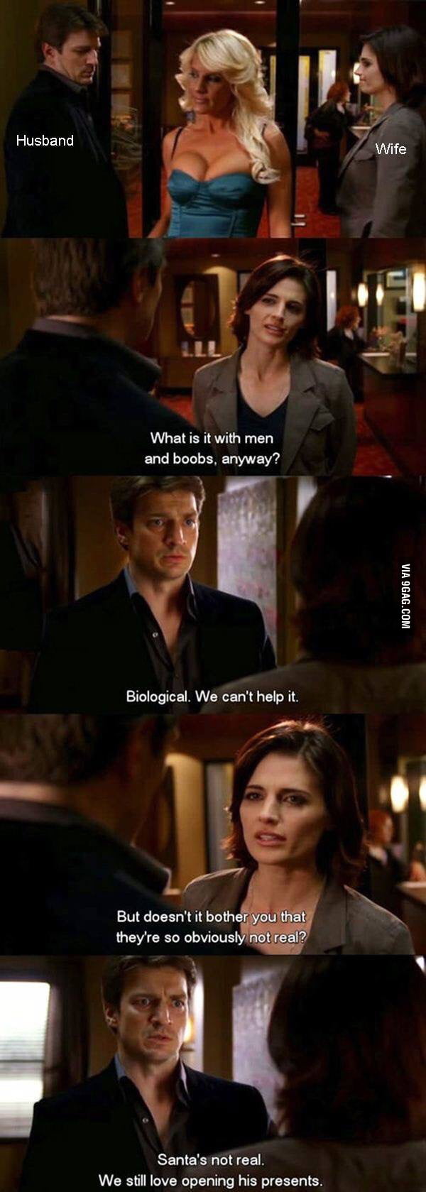 We like boobs - 9GAG