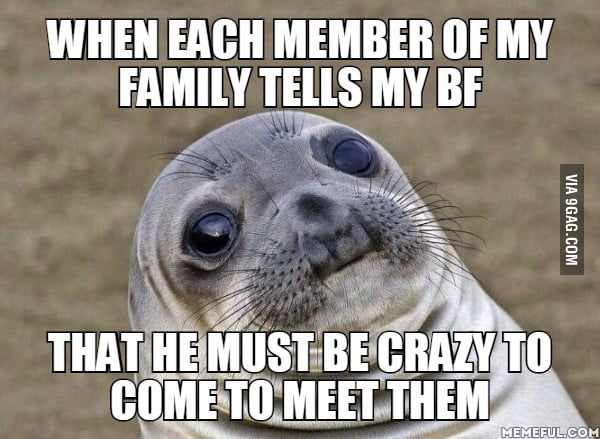 Sometimes I'm really ashamed of my family - 9GAG