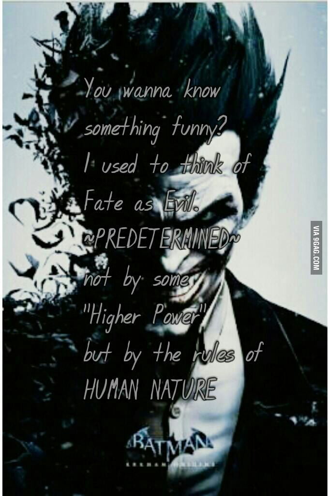 One of favourite gaming quotes (Batman Arkham Origins) 9GAG
