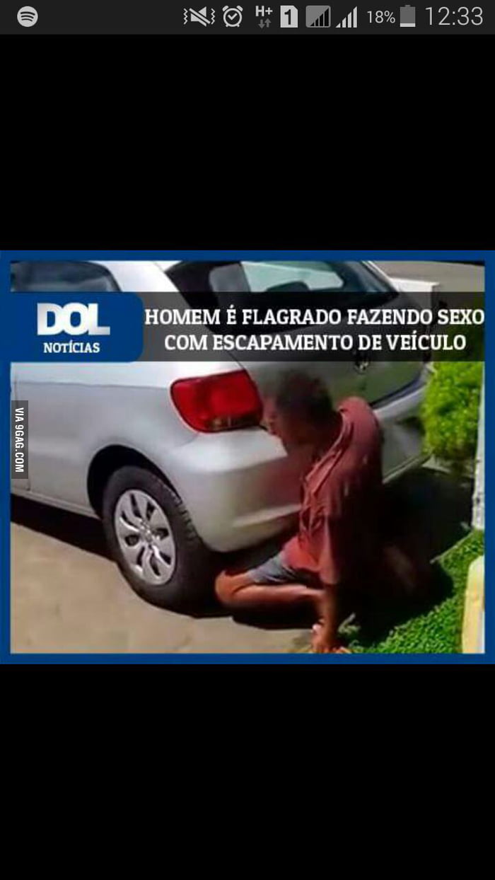 Man was caught having sex with a car in my city, dafuq was he thinking? -  9GAG