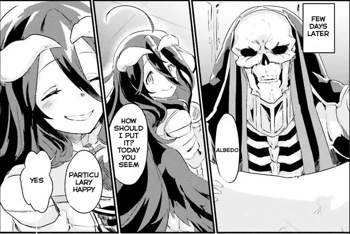 Overlord Manga Panels