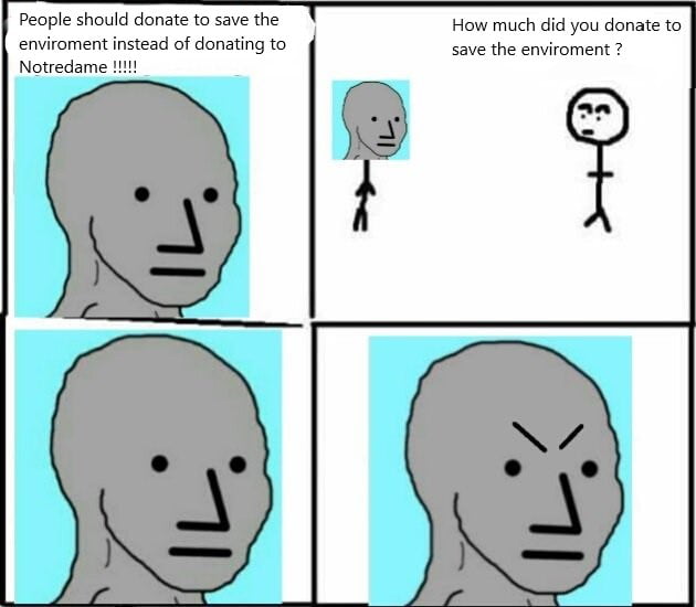 Your typical NPC poster right now...... - 9GAG