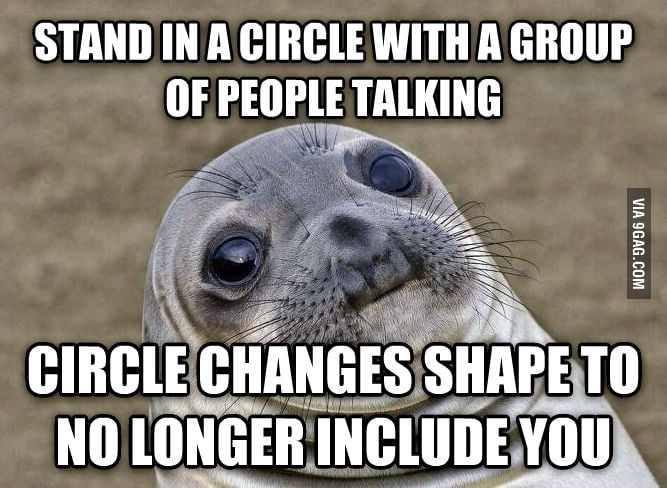 Another Classic Uncomfortable Situation 9GAG