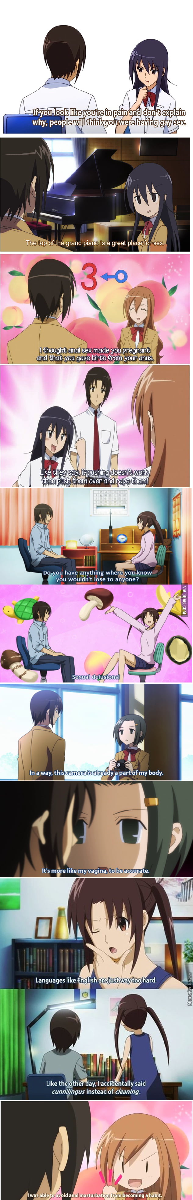 This Anime Knows Its Sh T Seitokai Yakuindomo Part 1 Nsfw 9gag