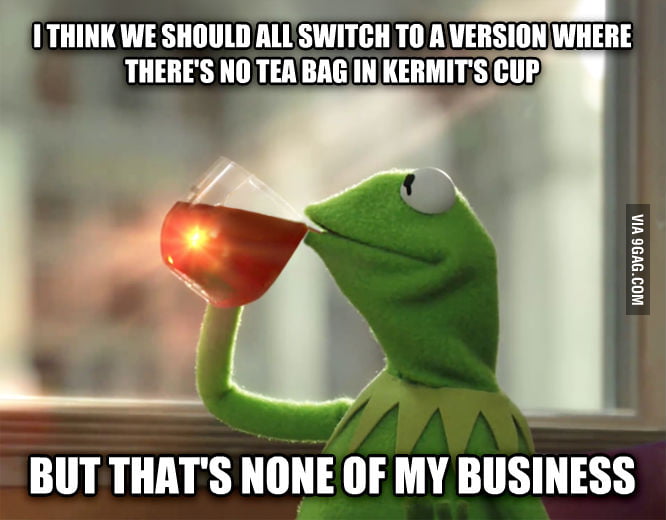 Lipton tea bag joke