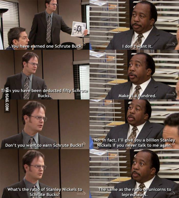 The Office US Version (Good Guy OP putting the name of the show in the ...