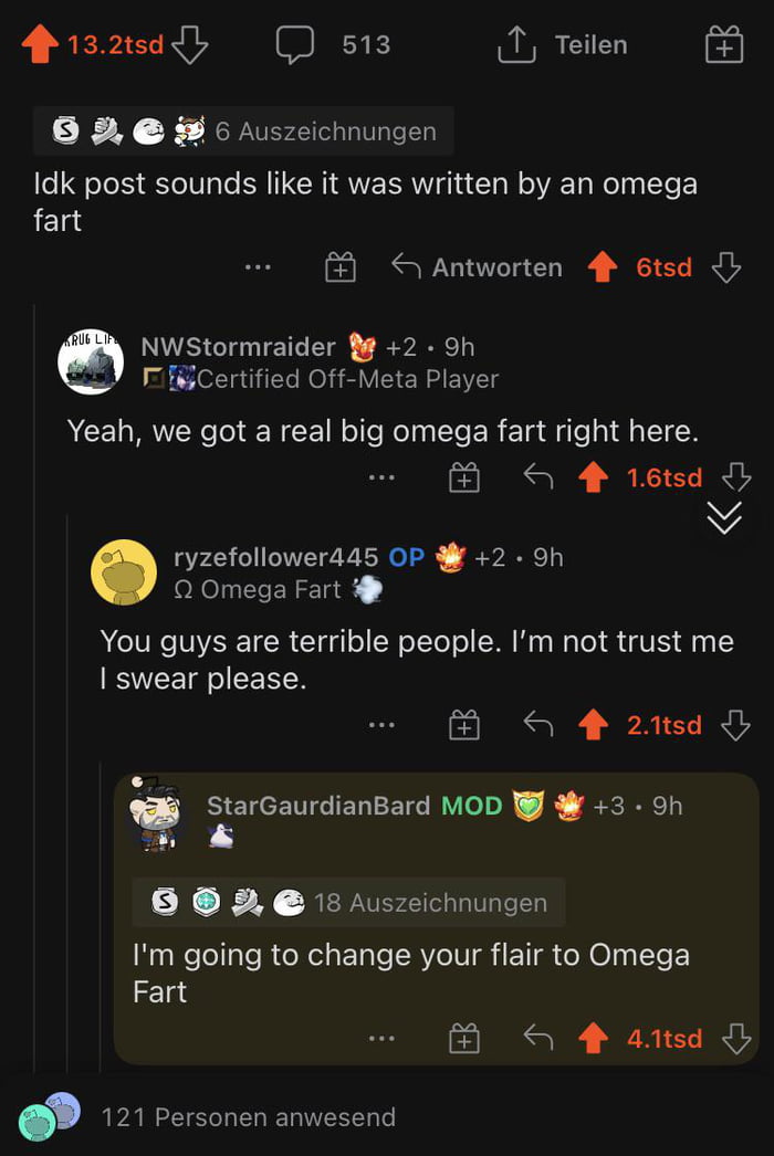 Based Mod of Omega Fart - 9GAG