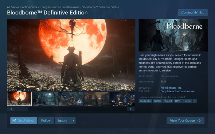 Bloodborne has been confirmed for PC - 9GAG