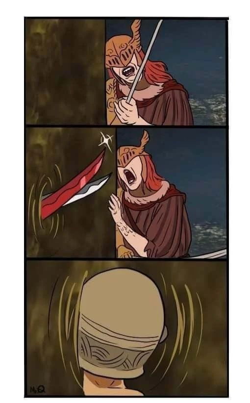 Elden Ring community is so talented. Let me solo her berserk style (and  menacing Jojo) - 9GAG