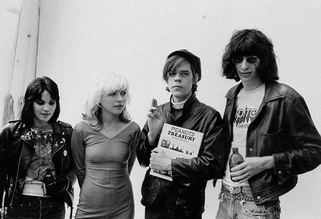Joan Jett, Debbie Harry, David Johansen, and Joey Ramone - 9GAG