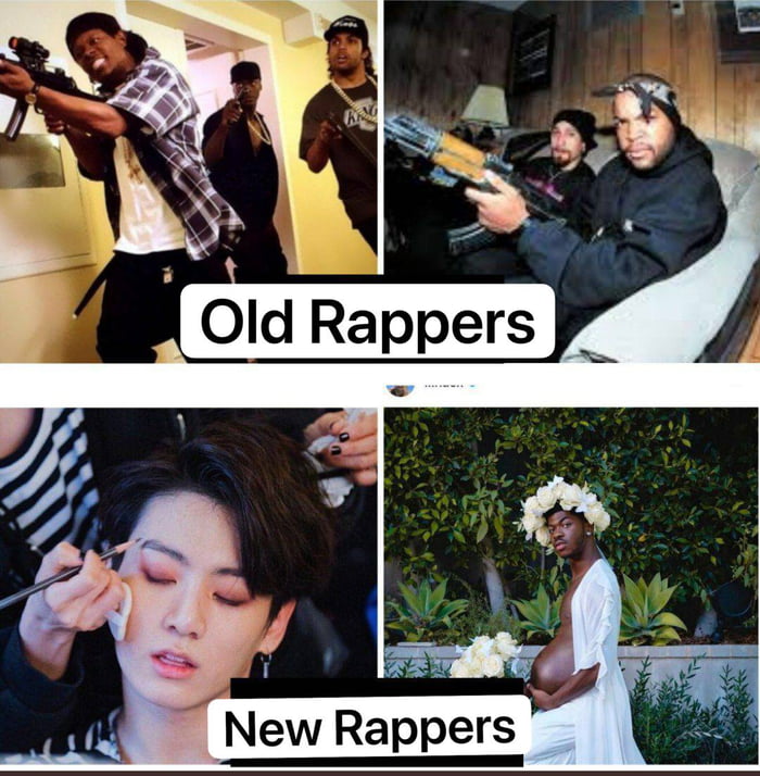 Old Rappers VS. New Rappers! - 9GAG