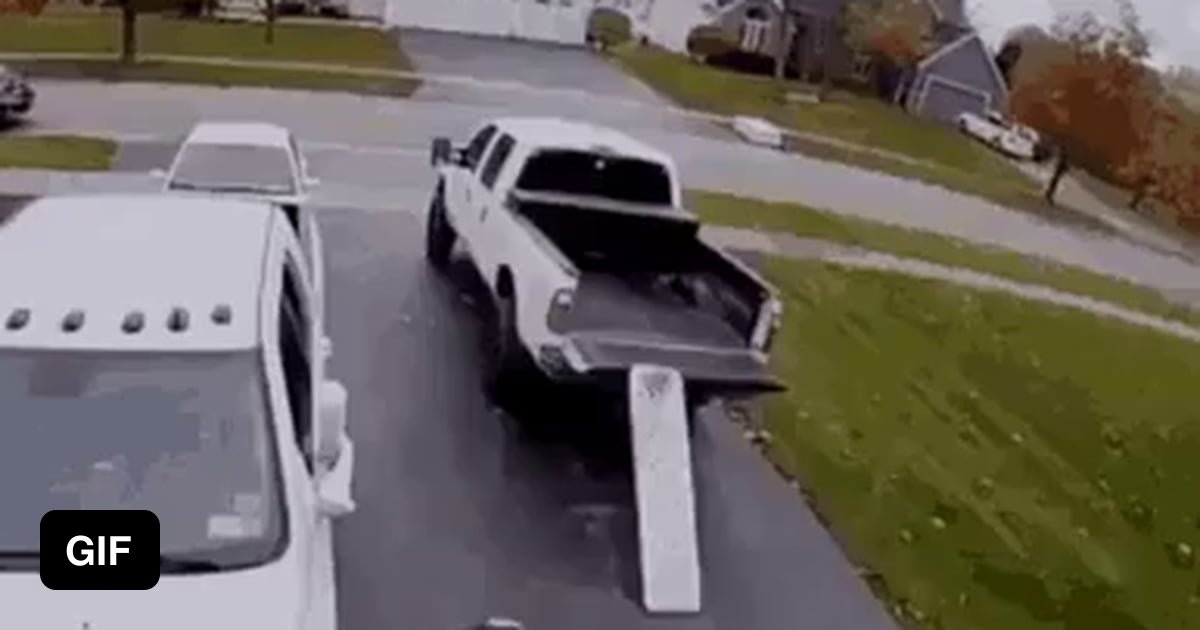 Trying to drive on a makeshift ramp - 9GAG